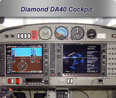 Airplane 2007 Diamond DA40 G1000 glass Cockpit